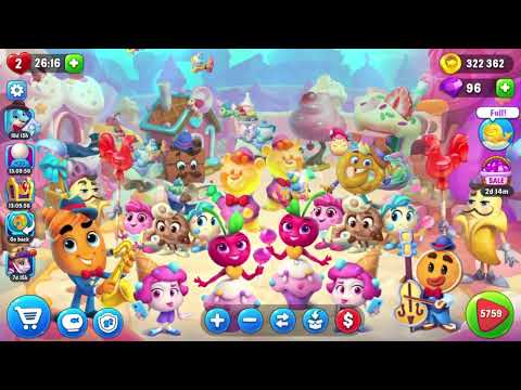 Fishdom 5759 Hard Level - 15 moves - NO BooSTERS