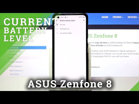How to Show Battery Percentage in ASUS ZenFone 8 – Show Battery Info