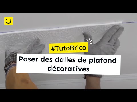 Peinture dalle plafond polystyrène