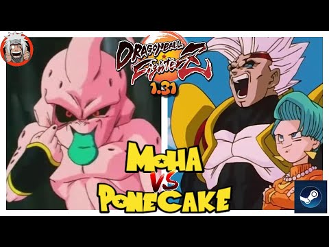 DBFZ PoneCake vs Moha (GogetaSSB, KidBuu, GokuUI) Vs (SuperBaby2, Zamasu, Videl) Ver1.31