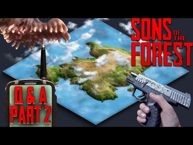 How big is the map in Sons of the Forest? Full map size - Gamepur