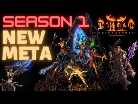 Patch 2.4 NEW Meta! TOP 6 SPICY & Improved Builds to Try in Diablo 2 Resurrected Ladder Season 1