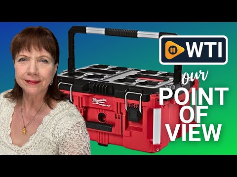 Milwaukee PACKOUT 22"" Large Tool Box Red/Black Accessories - WTI product video review
