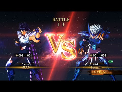 Ikki (Phoenix Bronze Cloth) vs Fenrir (Alioth God Robe) - Saint Seiya: Soldiers' Soul