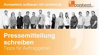 Pressemitteilungen schreiben - Tipps fürs Formulieren und Einkaufen von PR-Meldu