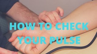How to Check Your Pulse