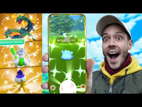 Come TROVARE & CATTURARE DITTO + Scambi Fortunati SHUNDO!