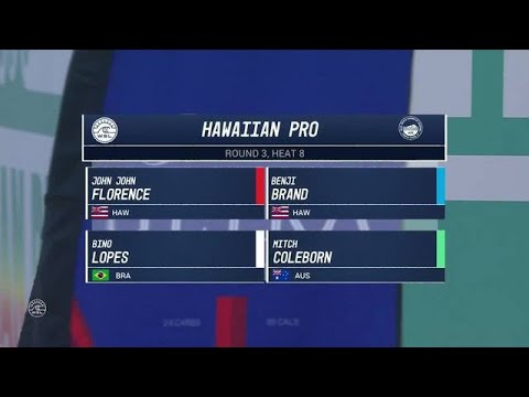 2017 Hawaiian Pro: Round Three, Heat 8