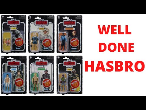 HASBRO STAR WARS RETRO COLLECTION WAVE 2 REVIEW