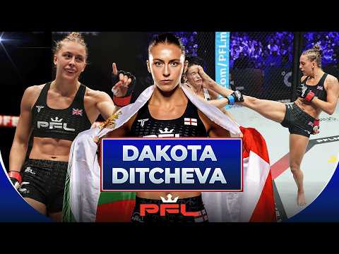 Hunting For KOs! 👀 | Dakota "Dangerous" Ditcheva Finishes in PFL 👊💥