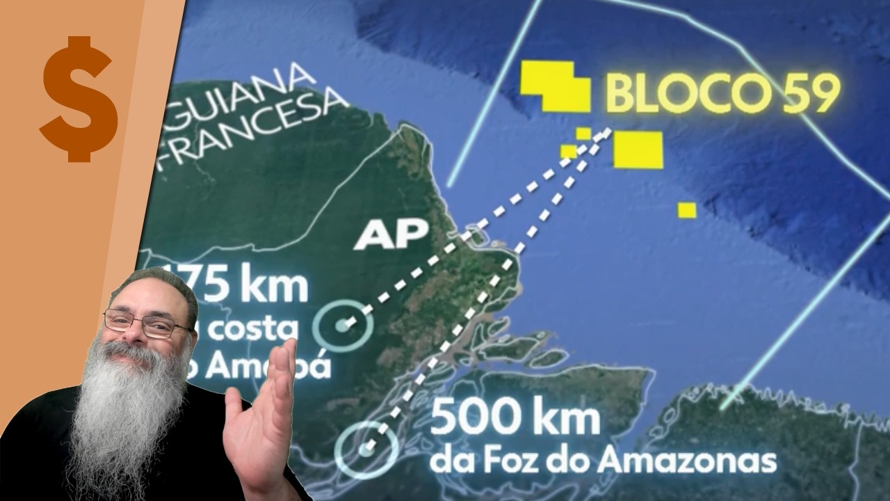 PETROBRAS DESCOBRE PETRÓLEO na MARGEM EQUATORIAL: PAU no C# do PUTIN