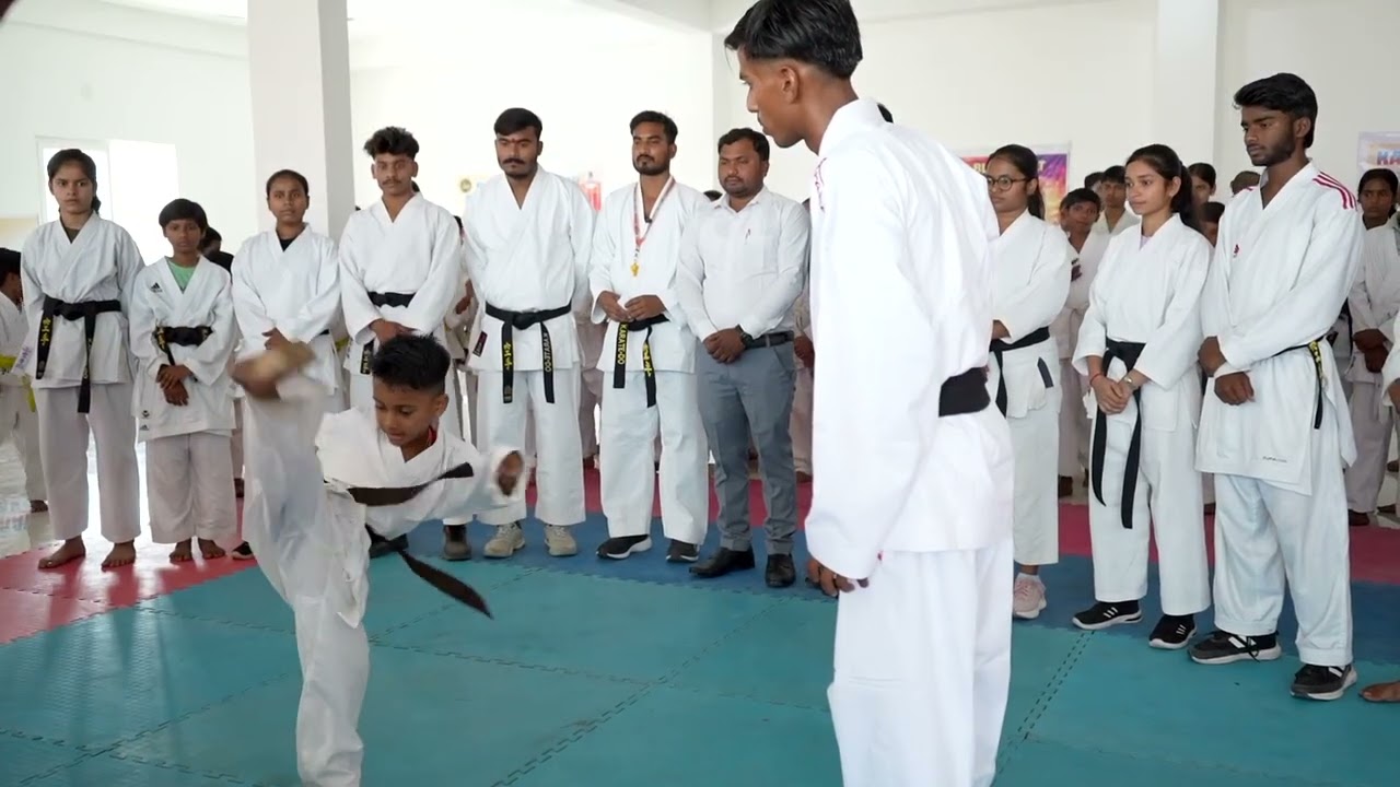 Black belt Achievement by 5 year old Trishant