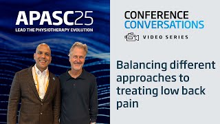 Balancing different approaches to treating low back pain