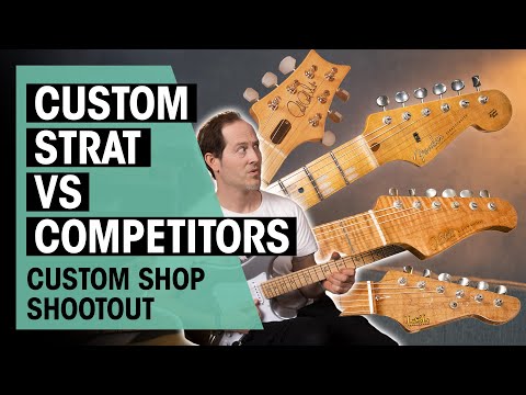 Custom Shop Stratocaster Shootout | FENDER vs XOTIC vs LSL vs PRS | Thomann