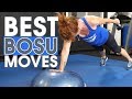TOP 10 Bosu Ball Exercises with Weights (women & men)