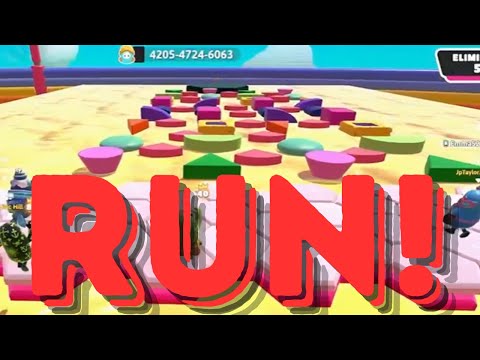 Fall Guys Creative Map | Survival | RUN! | 541