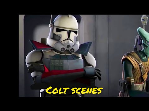 All Commander Colt scenes - The Clone Wars