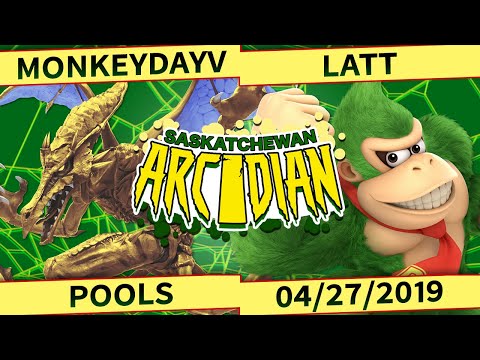 monkeydayv (Ridley, Lucas) vs. Latt (DK) - Pools - SK Ultimate Arcadian