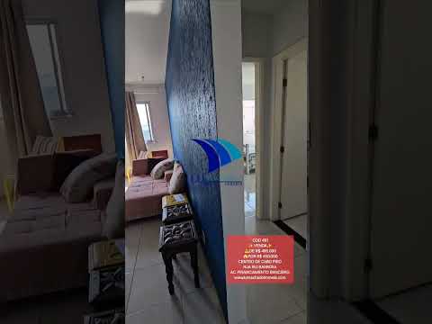 COD 491 -VENDA Apartamento no Centro de Cabo Frio, RJ #cabofrio #casa #imobiliaria #imoveis