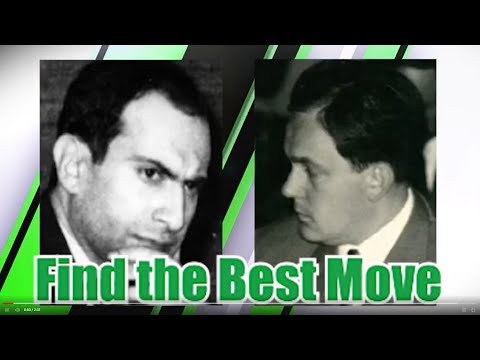 Chess Combination 123 || Mikhail Tal vs Istvan Bilek, Miskolc 1963 @chessbuddies