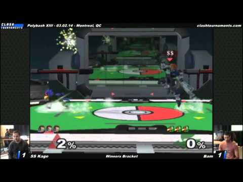 Polybash XIII - Bam vs SS Kage - SSBM