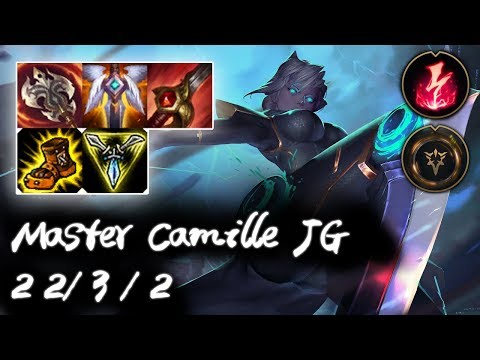 Master Camille Jungle vs Ivern | Korea High Elo Replays