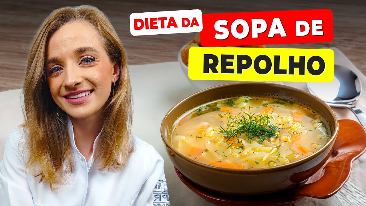 Dieta da SOPA DE REPOLHO para EMAGRECER e Mais SAÚDE - Como Fazer Certo e Cuidados