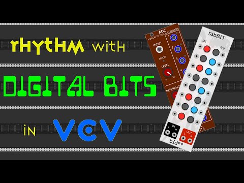 Generative Music in VCV Rack Tutorials: Using Digital Bits to Generate Rhythm