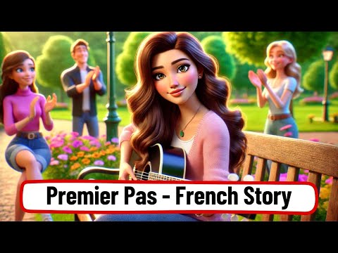 Premier Pas – French Short Story for Beginners A1 A2 | French Listening & Speaking