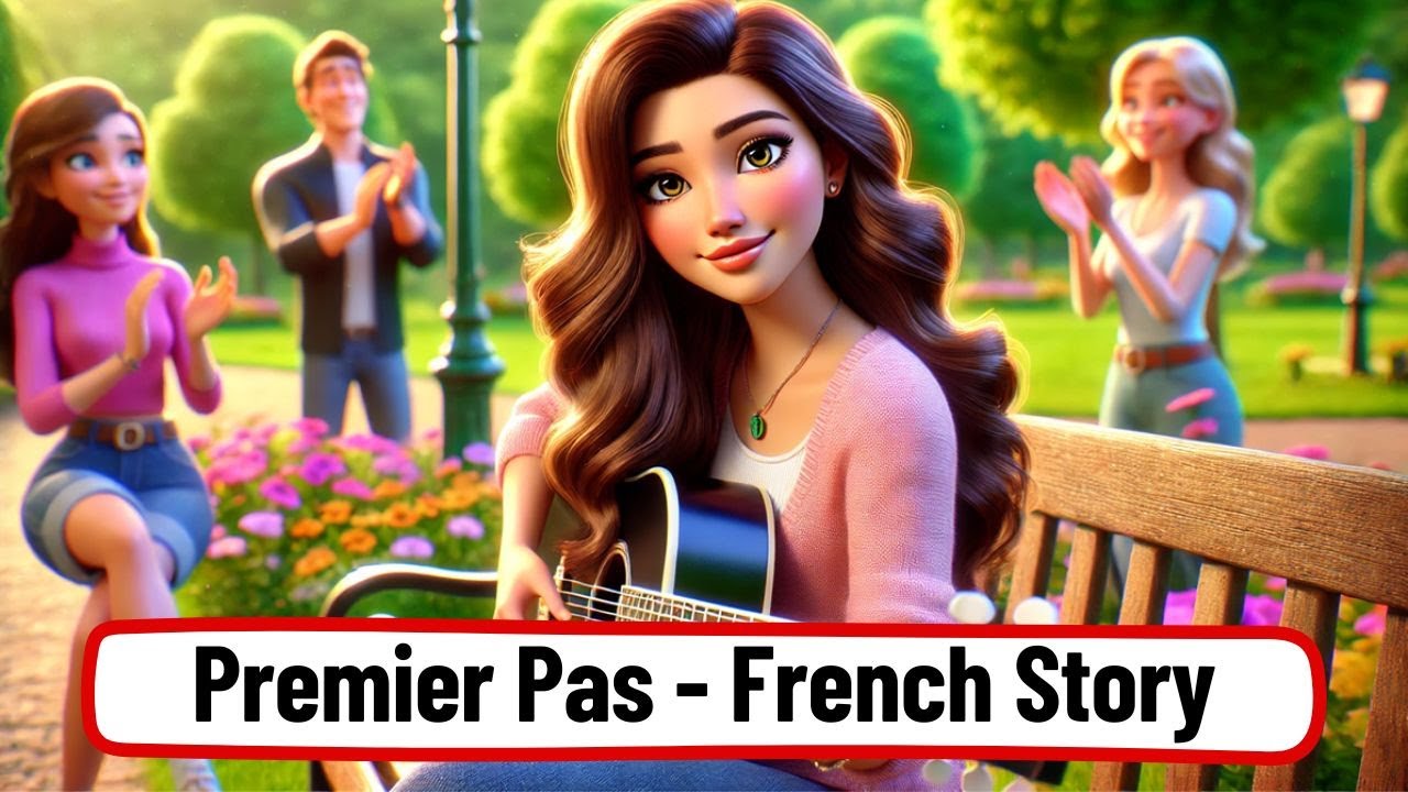 Premier Pas – French Short Story for Beginners A1 A2 | French Listening & Speaking