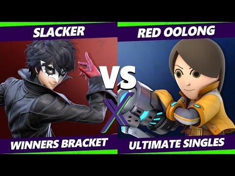 S@X 342 Winners Rd 3 - Slacker (Joker) Vs. Red Oolong (Mii Gunner) Smash Ultimate - SSBU
