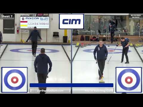 Kurt Balderston vs. Aaron Bartling - Draw 6 - Curling Alberta Mixed Provincial Championship