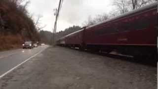 preview picture of video 'Southern 630 entering Marshall, NC 11/17/13'