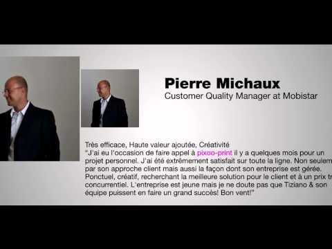 Pierre Michaux & Marie Ange Canzittu recommandent Pixoo Print