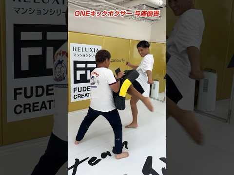 【与座優貴】最強キックボクサーの蹴り受けてみた