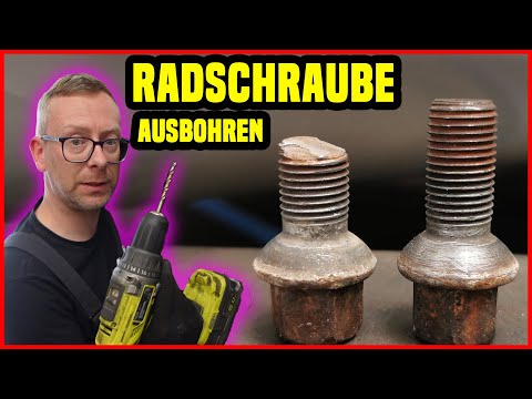 Broken wheel bolt | Drill it out easily yourself |