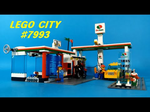 LEGO City 7993 Service Station Build review 레고시티 7993 주유소 조립 리뷰영상