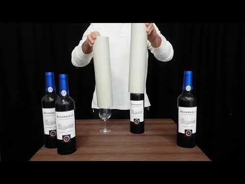 Saturn Magic -Multiplying Wine Bottles (8/BLUE) by Tora Magic - Trick