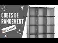 Armoire / penderie // Cubes de rangement modulables de chez Cdiscount à moins de 40 € // Montage 🗄😊😉