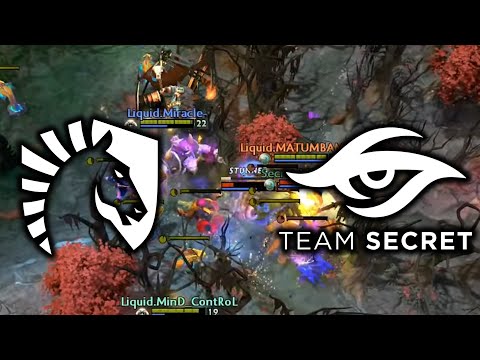 Liquid vs Secret - MIRACLE IS CRAZY The International 2017 Main Event Dota 2 [Game 2 bo3]