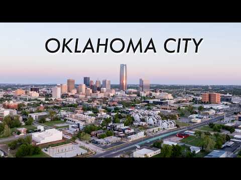 Oklahoma City, USA from Above 🇺🇸 Aerial Footage in 4K [Stock Video]