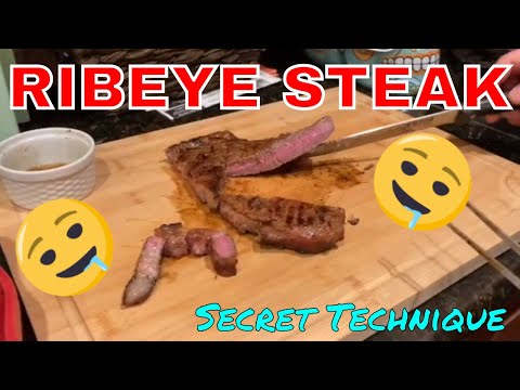 Ribeye STEAK- How to Grill to Perfection - Plus Longhorn Seasoning Review- Plus SECRET Technique