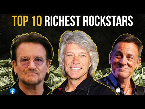 10 RICHEST Rockstars of All Time