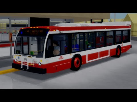 TTC (Roblox): 2018 Novabus LFS 3209 Line 2 Shuttle Buses to Castle Frank Station