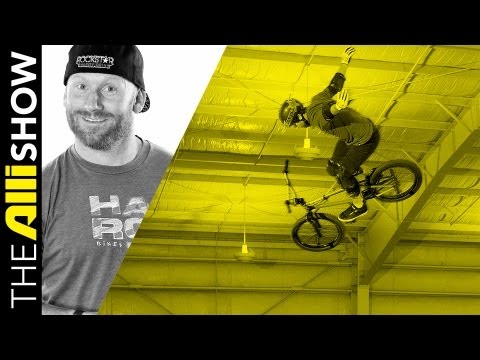 Ryan Nyquist Returns to his BMX Roots, Rides + Hits Woodward West MegaRamp, The Alli Show