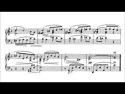Anatoly Lyadov - Prelude in D minor (from Etude and Three Preludes op. 40) (1897)  [Score]