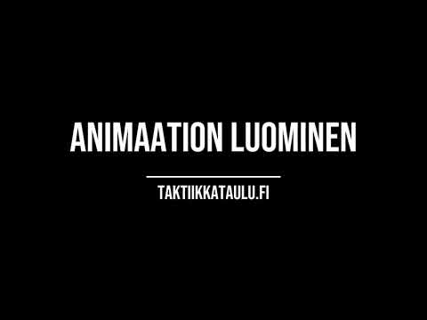 Creating an Animation: Video tutorial showing how to create an animated drill