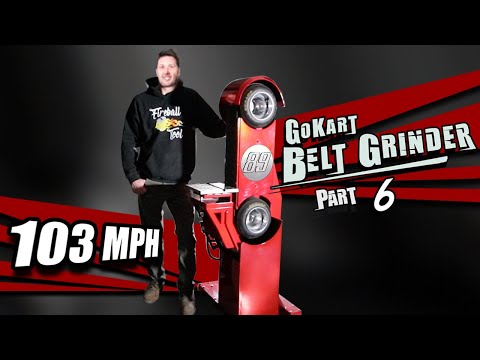 Building A Belt Grinder from Go kart parts, Fireball Tool part 6