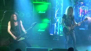Saxon &quot; Heavy Metal Thunder &quot; rock city, Nottingham 4-2-15