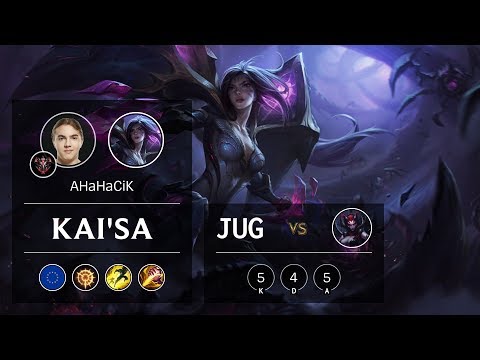 Kai'Sa Jungle vs Elise - EUW Grandmaster Patch 9.15